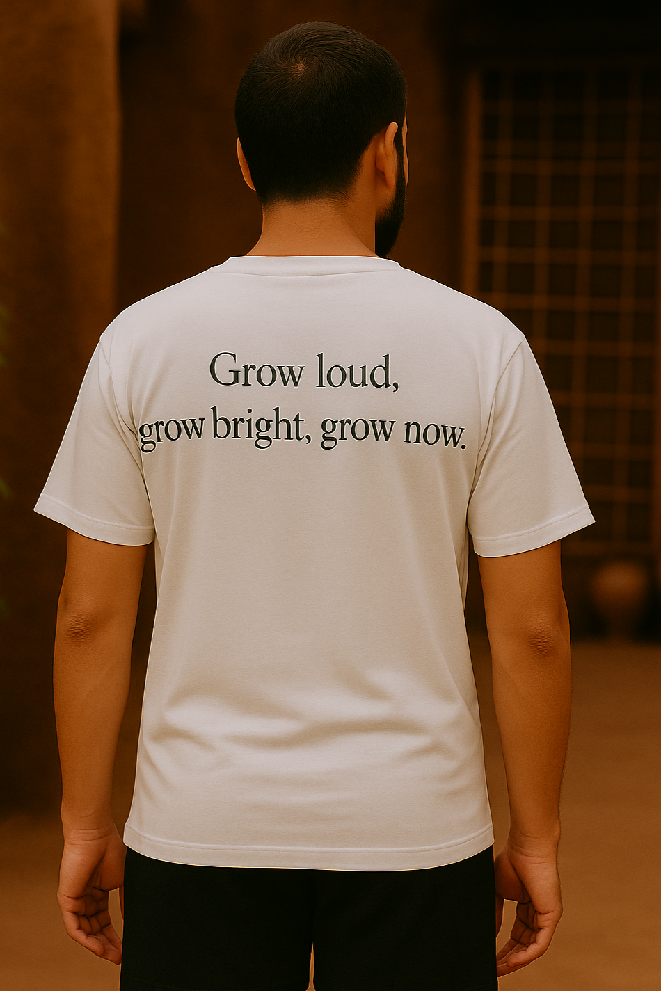 Grow Unisex Pure Cotton T-Shirt